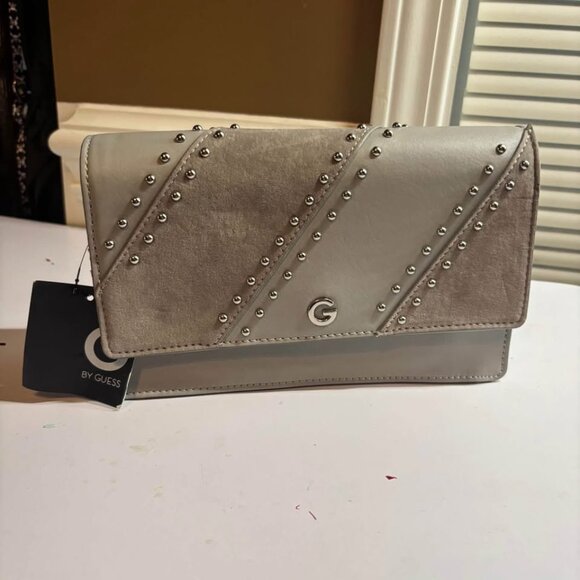 Guess Crossbody clutch bag with studded design - Picture 1 of 9